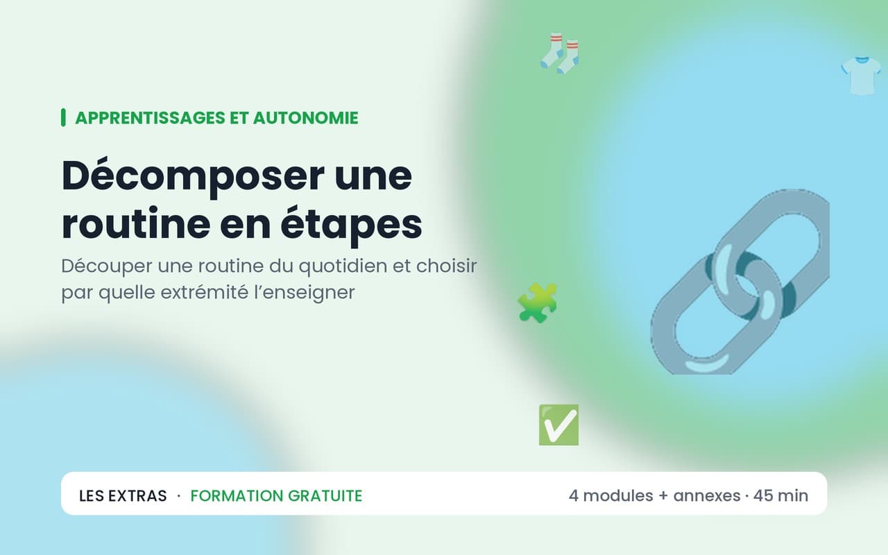 Décomposer une routine en étapes